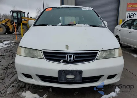 2004 Honda Odyssey Ex from USA, damaged, VIN 5FNRL18654B083266